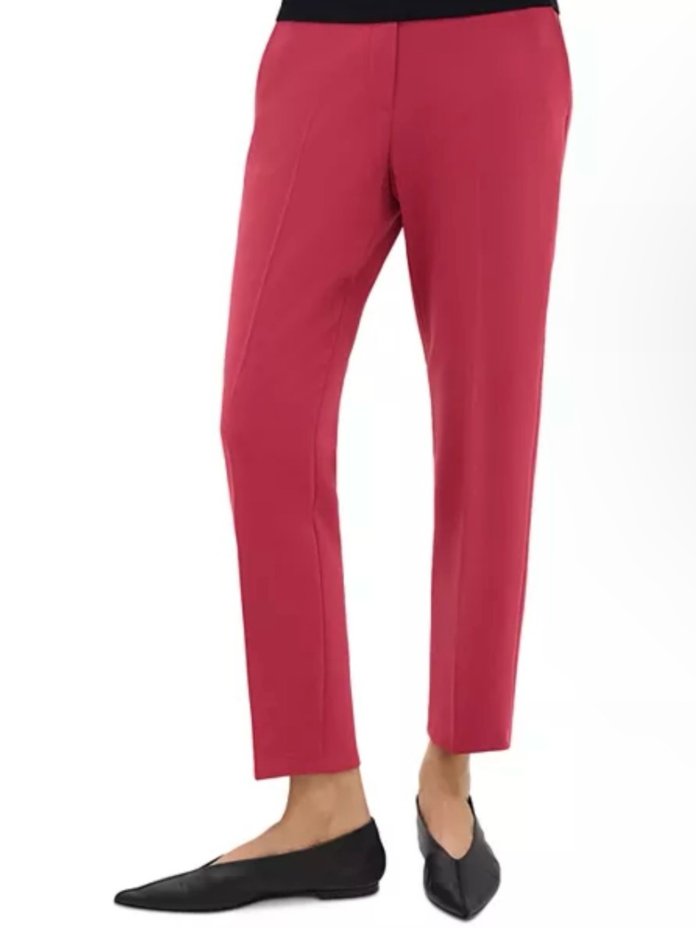Theory Slim Ankle Pants - deep rose size 4